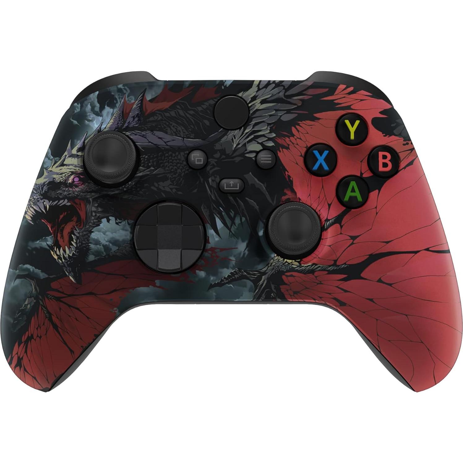 Carcasa Frontal eXtremeRate Dragón Rugiente para Xbox Series X/S