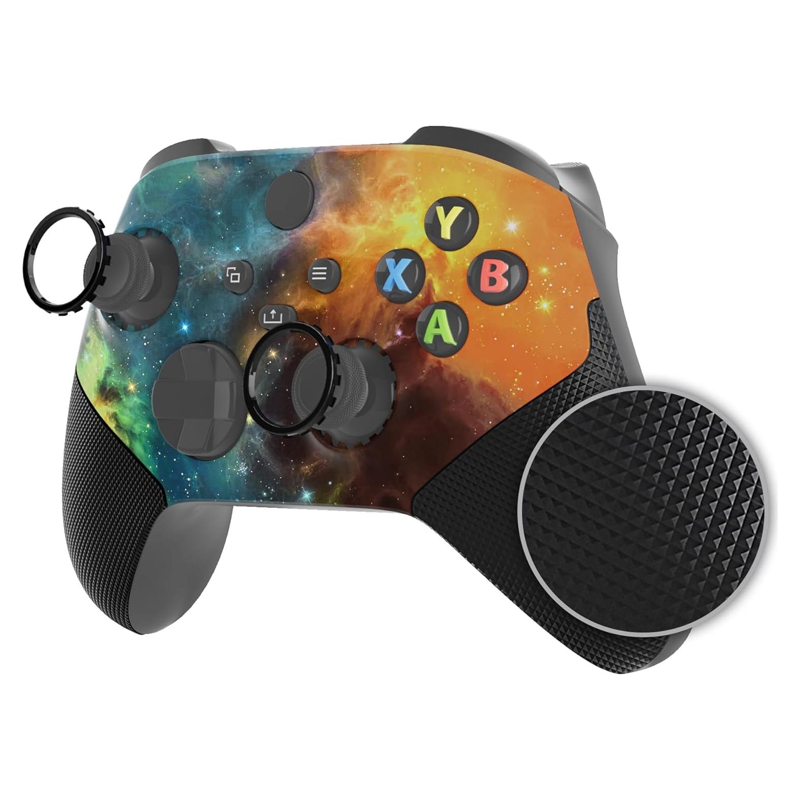 Carcasa Frontal eXtremeRate ASR para Controlador Xbox Series X/S - Agarre de Goma Naranja