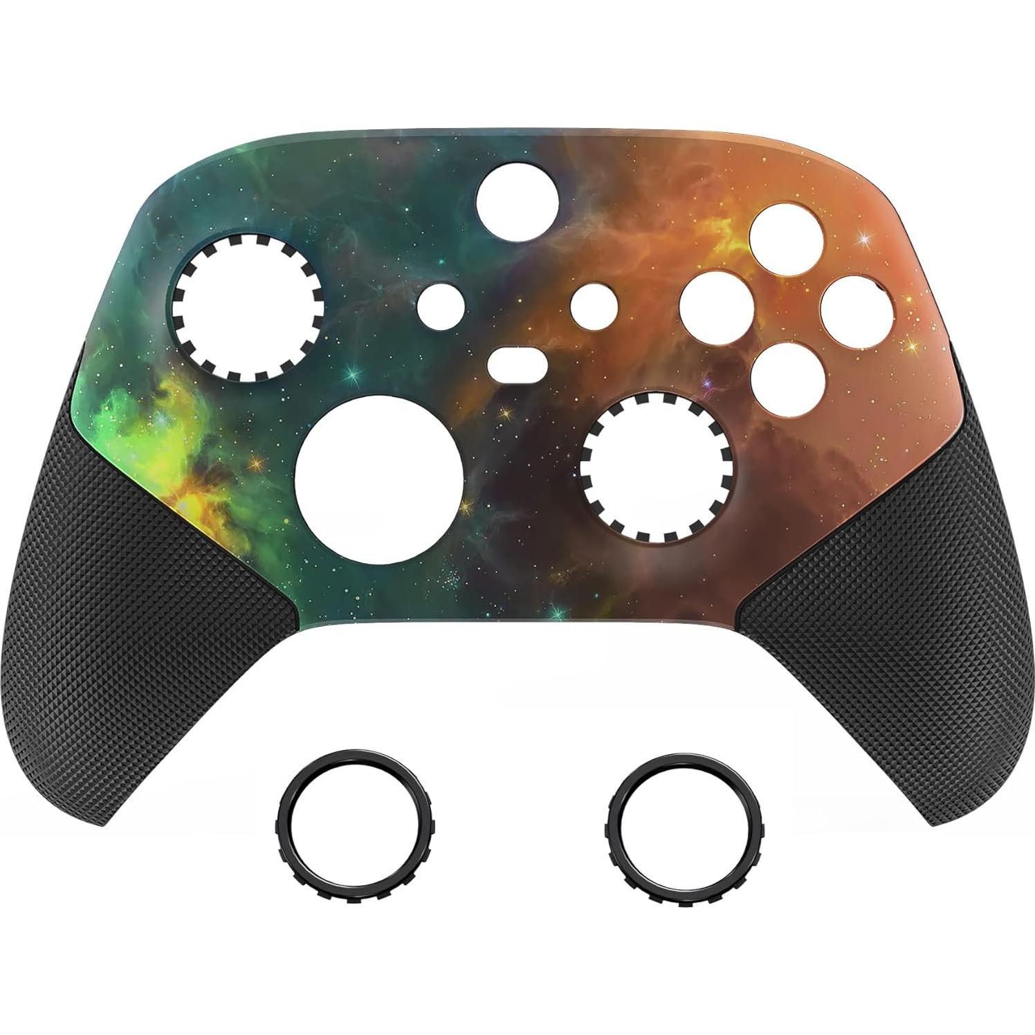 Carcasa Frontal eXtremeRate ASR para Controlador Xbox Series X/S - Agarre de Goma Naranja