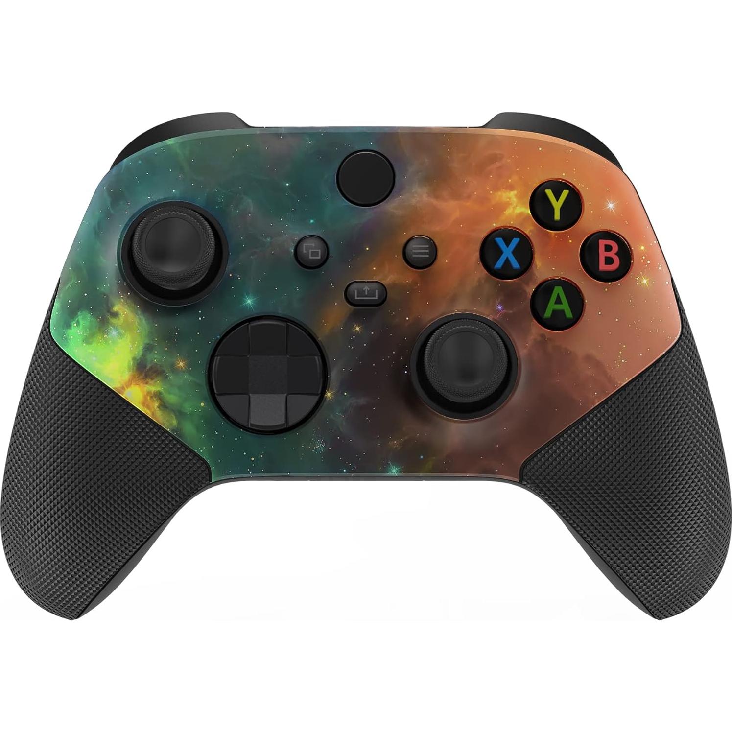 Carcasa Frontal eXtremeRate ASR para Controlador Xbox Series X/S - Agarre de Goma Naranja