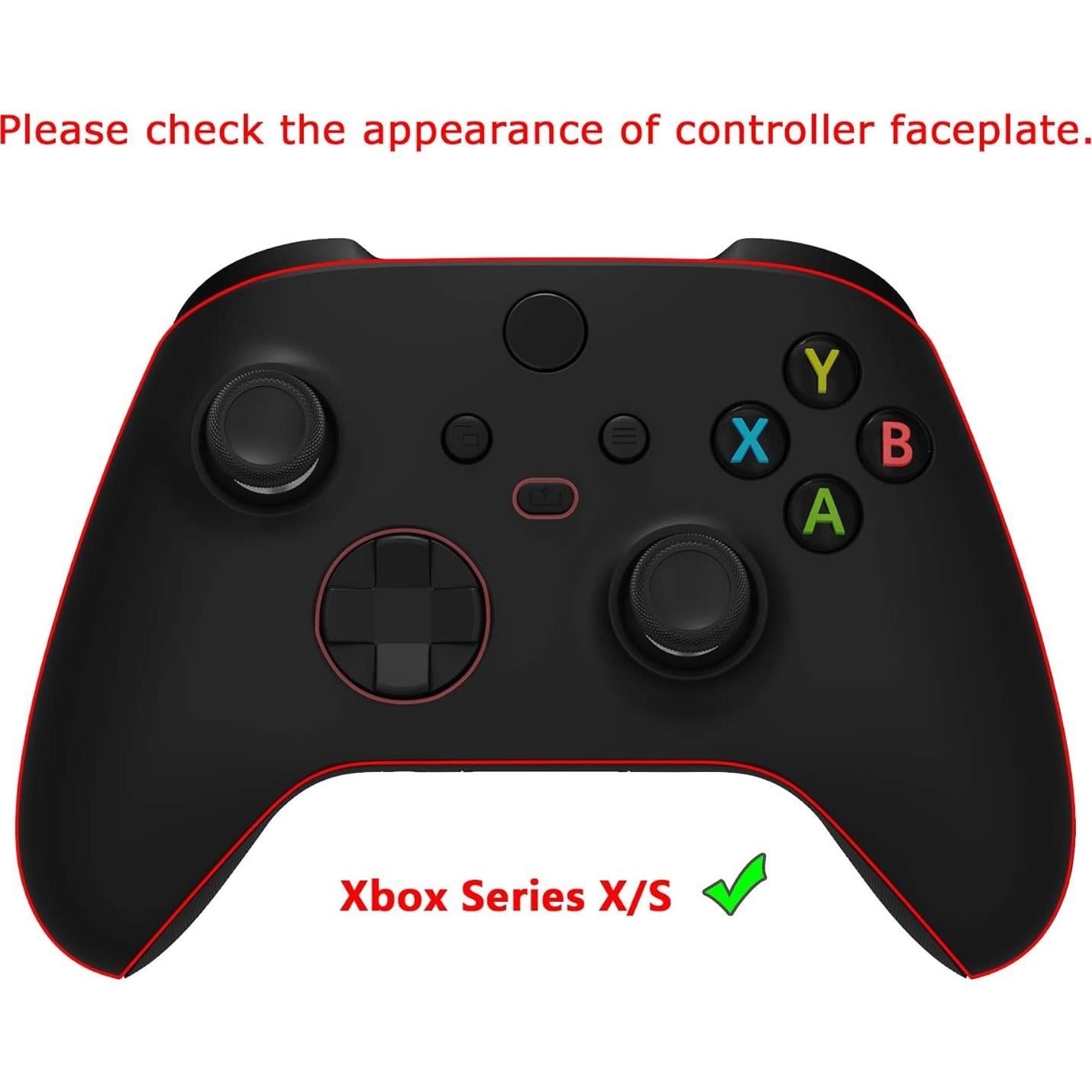 Carcasa Frontal eXtremeRate para Controlador Xbox Series X/S - Hoja