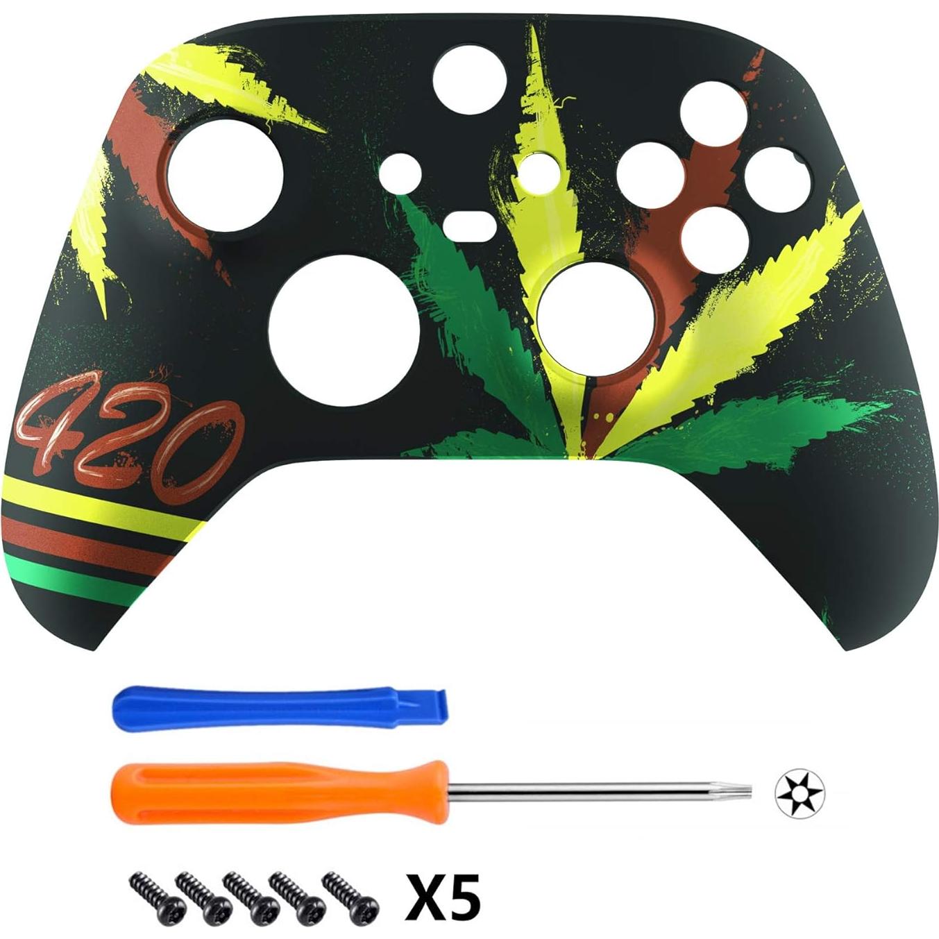 Carcasa Frontal eXtremeRate para Controlador Xbox Series X/S - Hoja