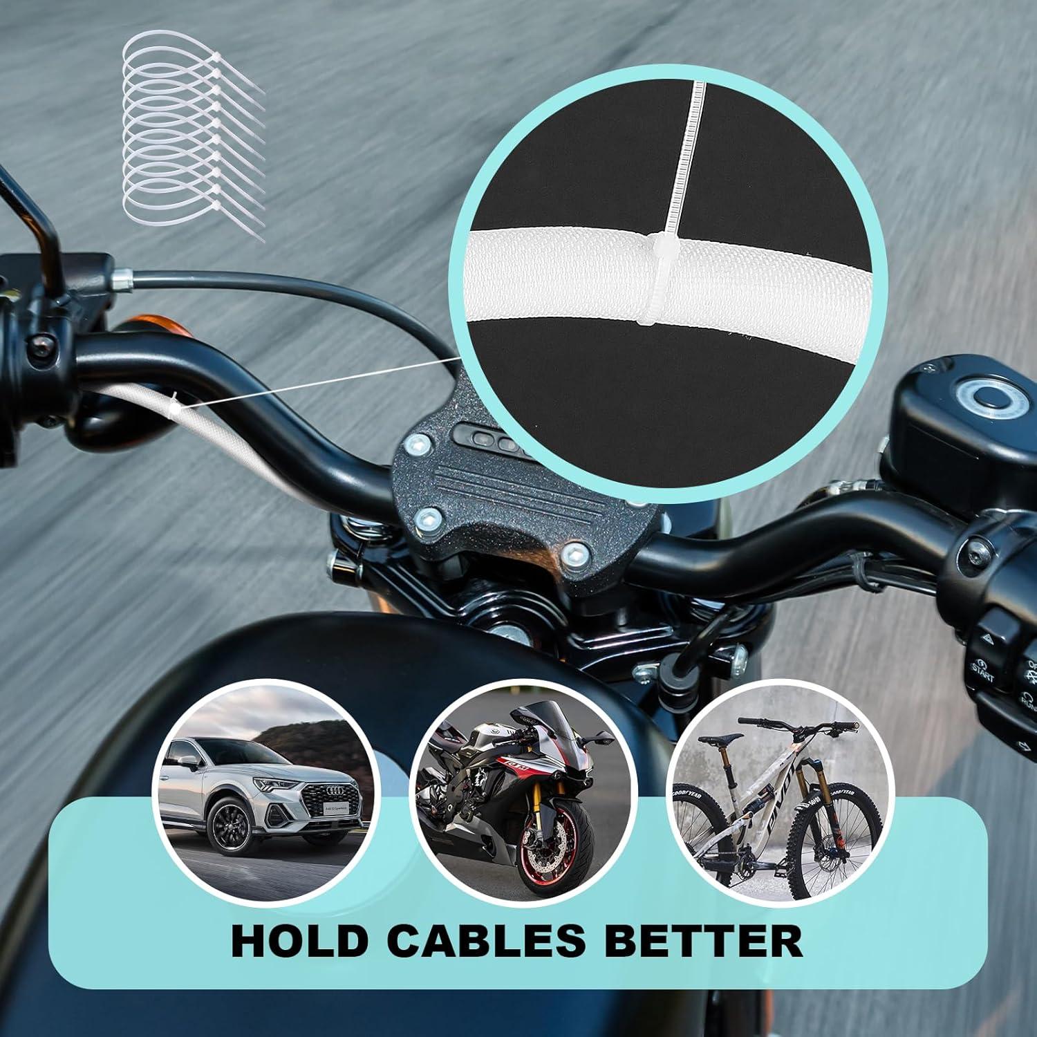 Cubierta de Cable AGPTEK 3.05m Blanca para Mascotas y Cables