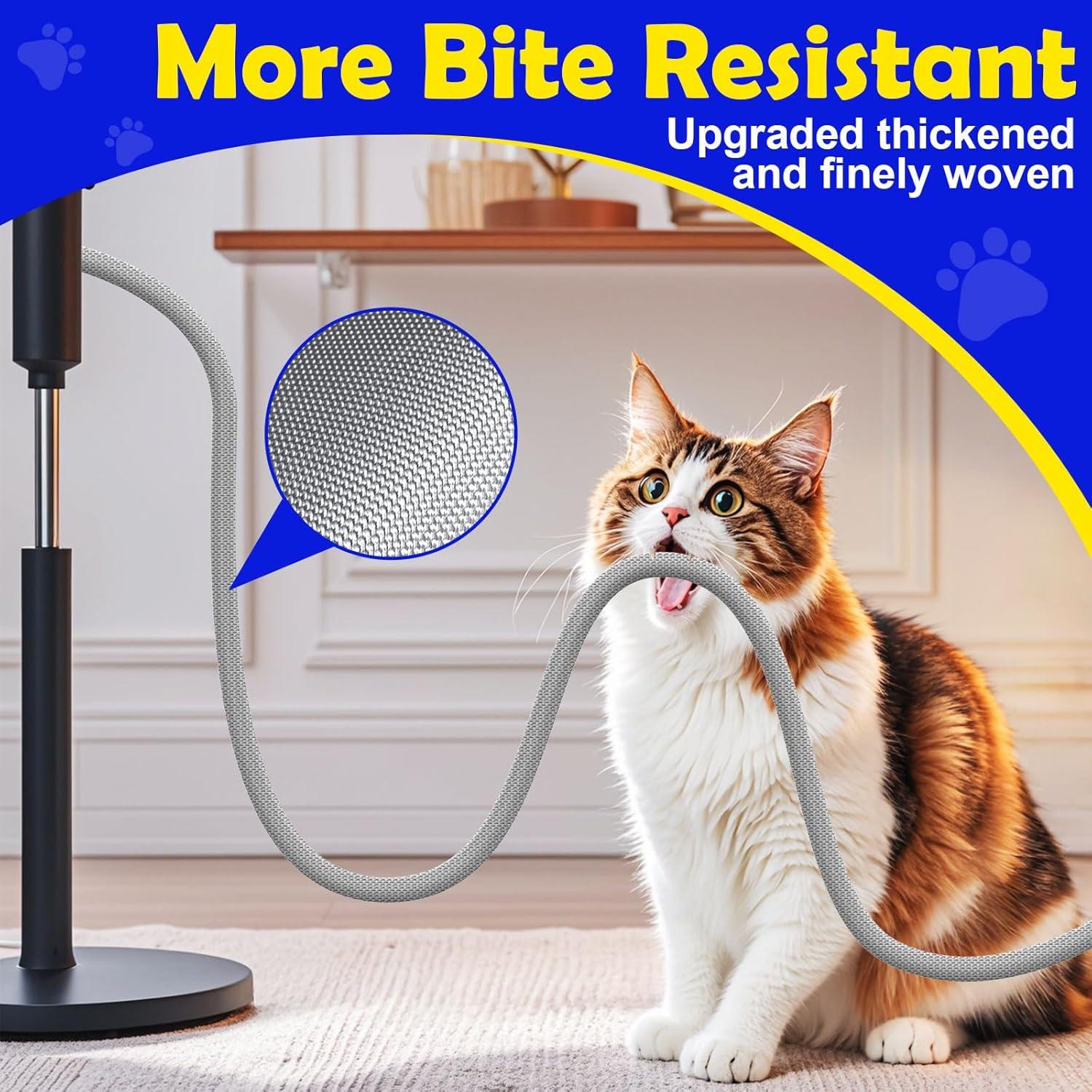 Protector de Cables para Mascotas UOMTFAI 3.05m Gris