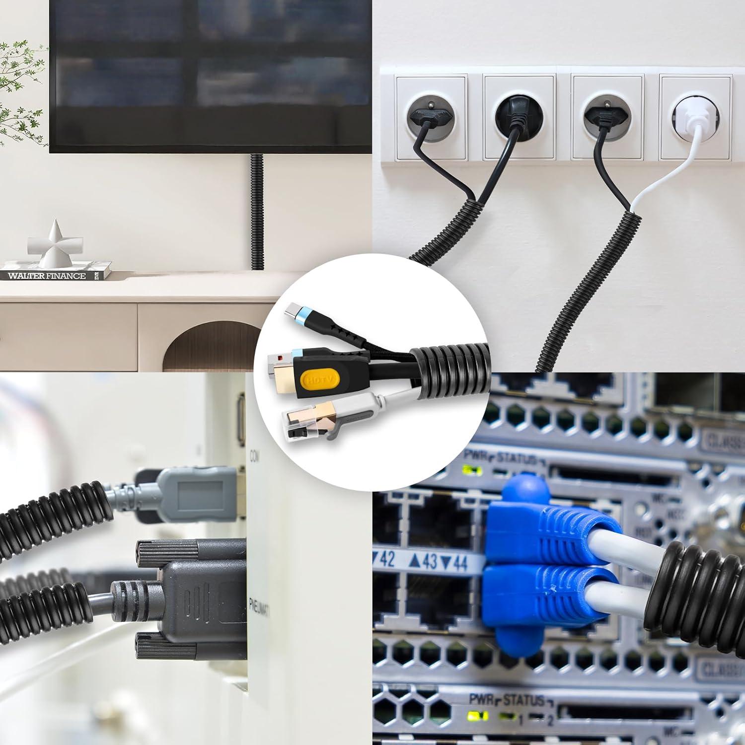 Tubo de Loom de Alambre 1" YesBes 12.19m Negro