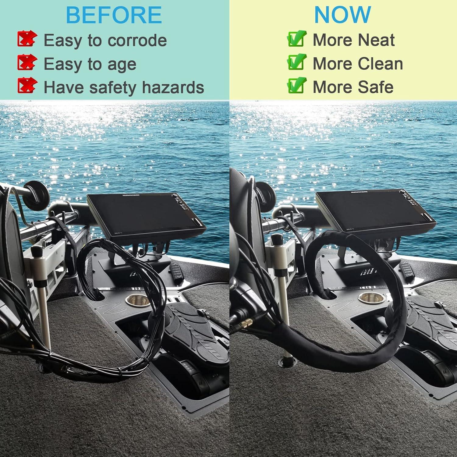 Manga de Cable para Motor de Trolling NOVINO 152.4 cm Neopreno