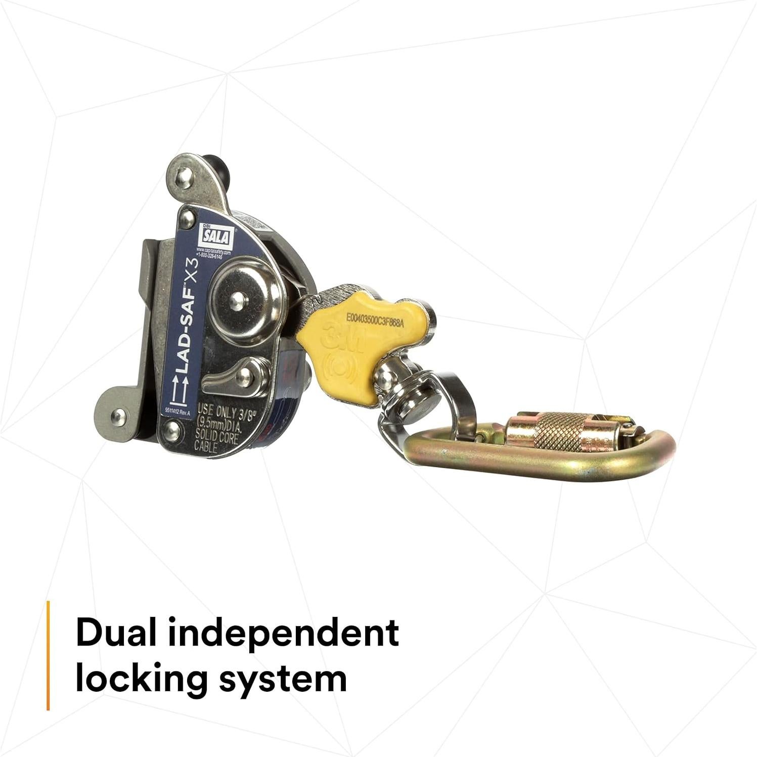 Manga Flex Lad-Saf X3 3M Amarillo Azul 9.5mm 43.2x25.4cm