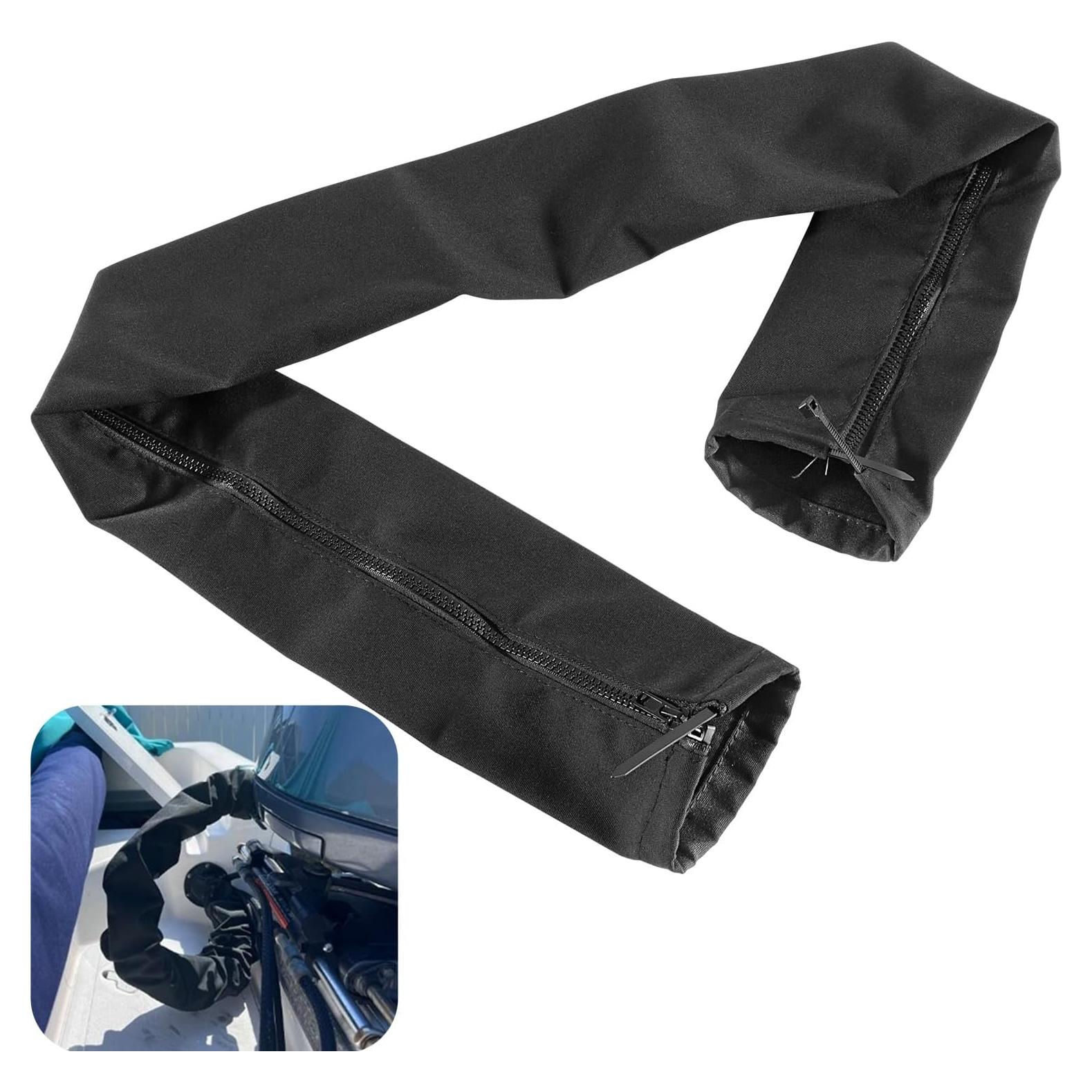 Manga de Rigging Negra Bonbo ZRS-1-DP 121.9 cm con Cremallera