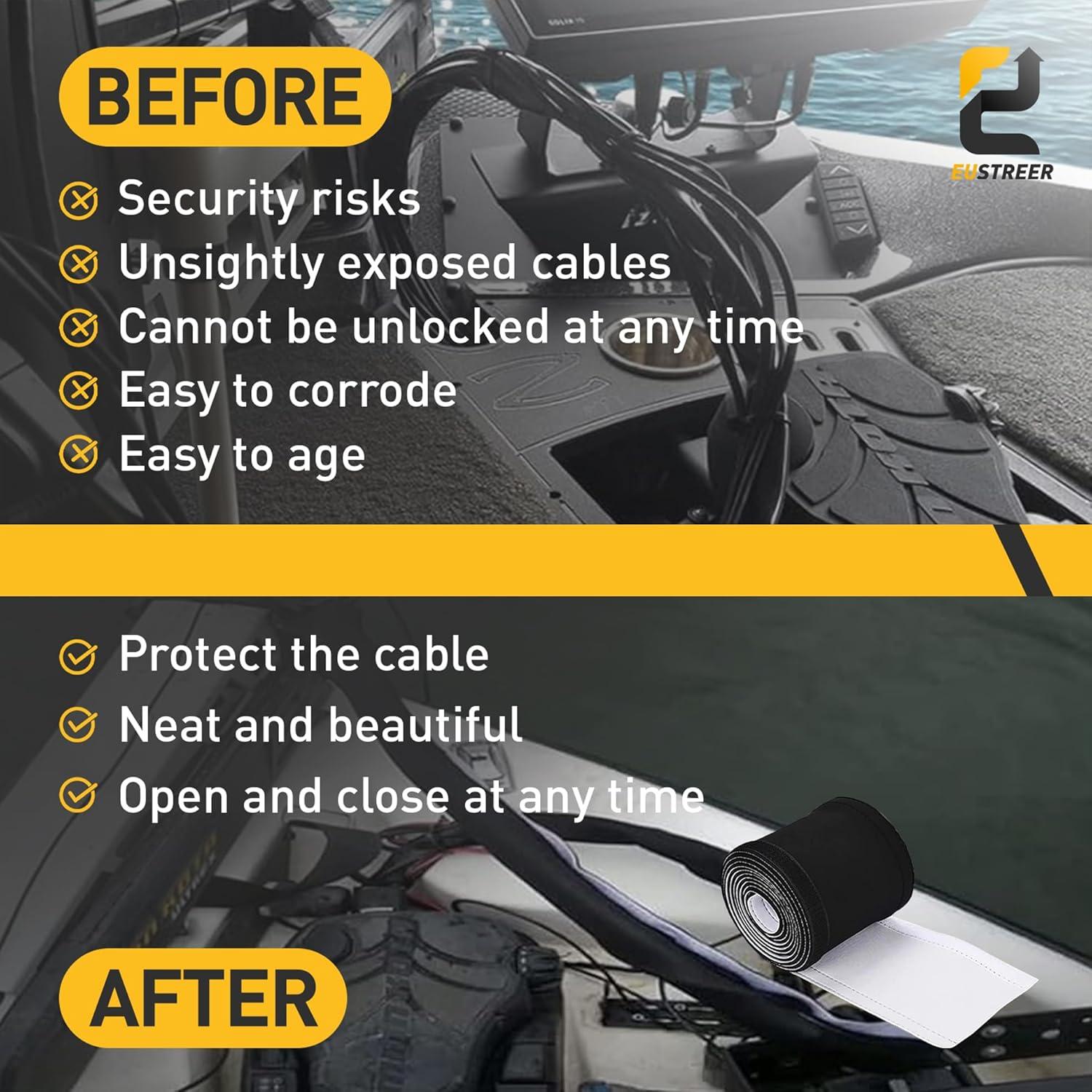 Manga de Cable Neopreno EUSTREER 60" (152.4 cm) para Motor