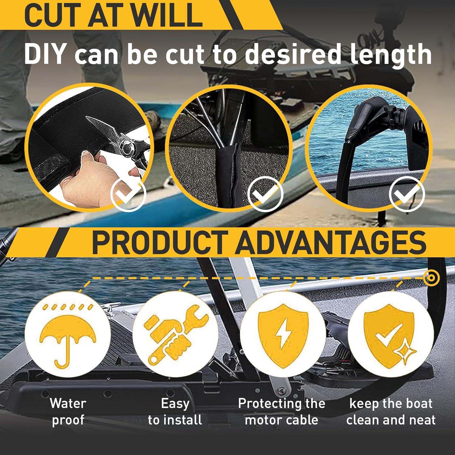 Manga de Cable Neopreno EUSTREER 60" (152.4 cm) para Motor