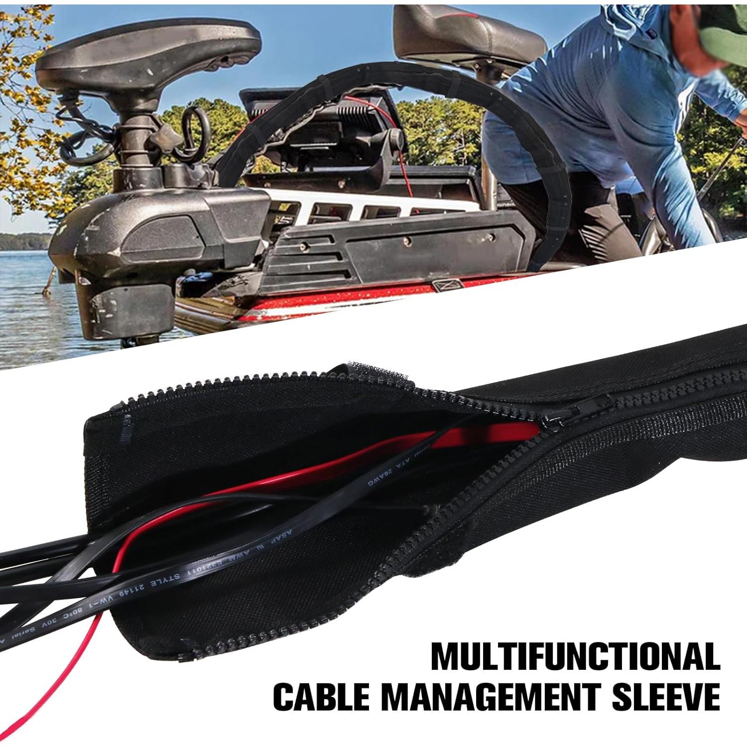 Manga de Cable MASION para Motor de Arrastre 121.92 cm Negra