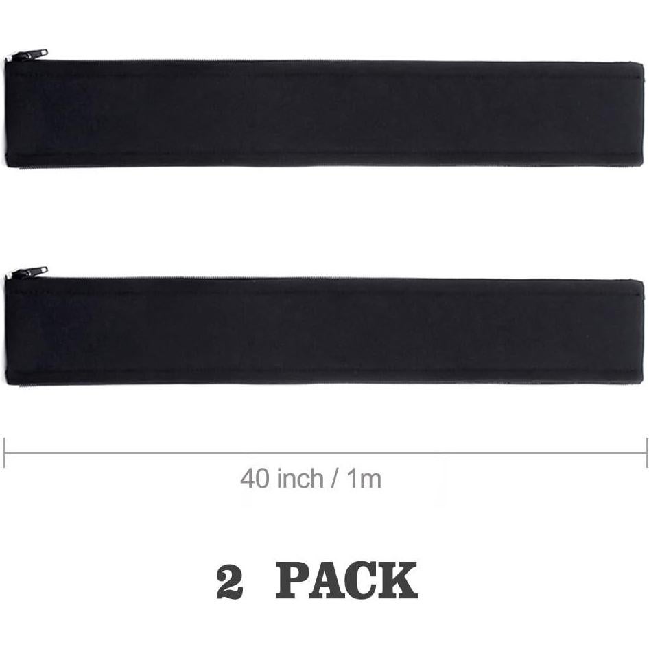 Manga de Gestión de Cables JOTO 40" (101.6 cm) - 2 Piezas Negro