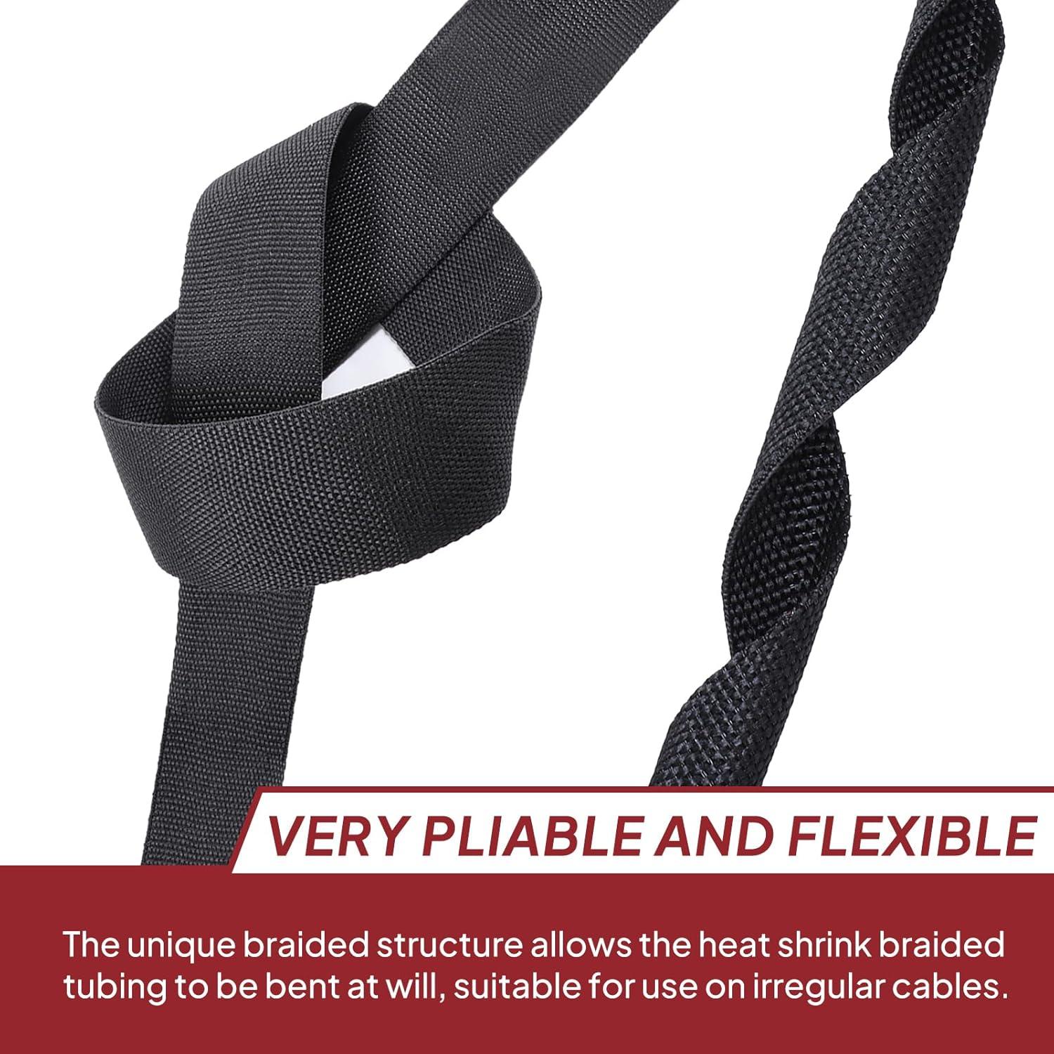 Manga Trenzada Termoretráctil BuyUneed 3/8" x 4m Resistente