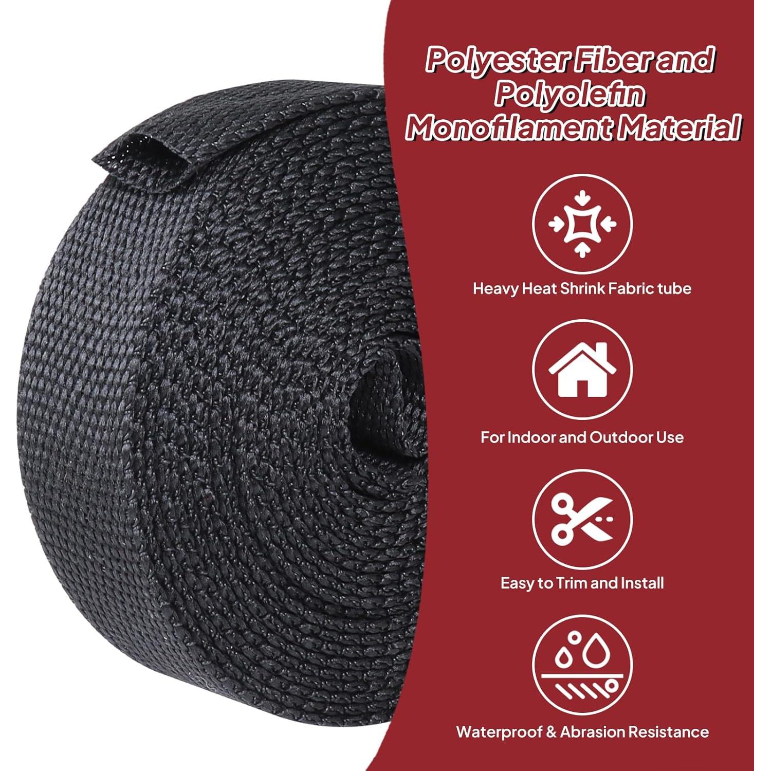 Manga Trenzada Termoretráctil BuyUneed 3/8" x 4m Resistente