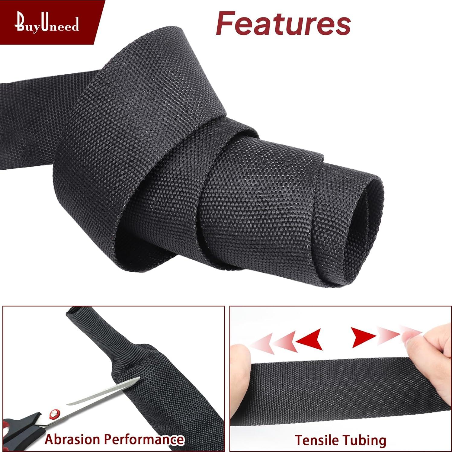 Manga Trenzada Termoretráctil BuyUneed 3/8" x 4m Resistente