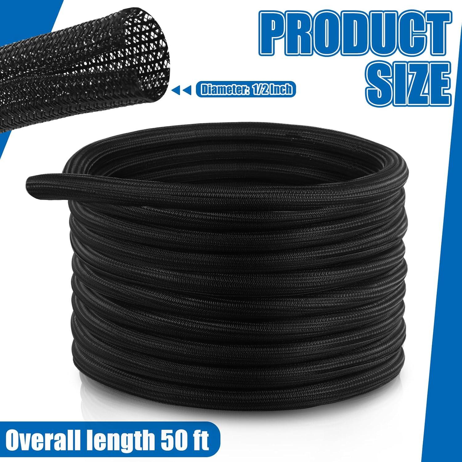Tubo de Loom Pangda 15.24 m Ignífugo 1.27 cm para Cables