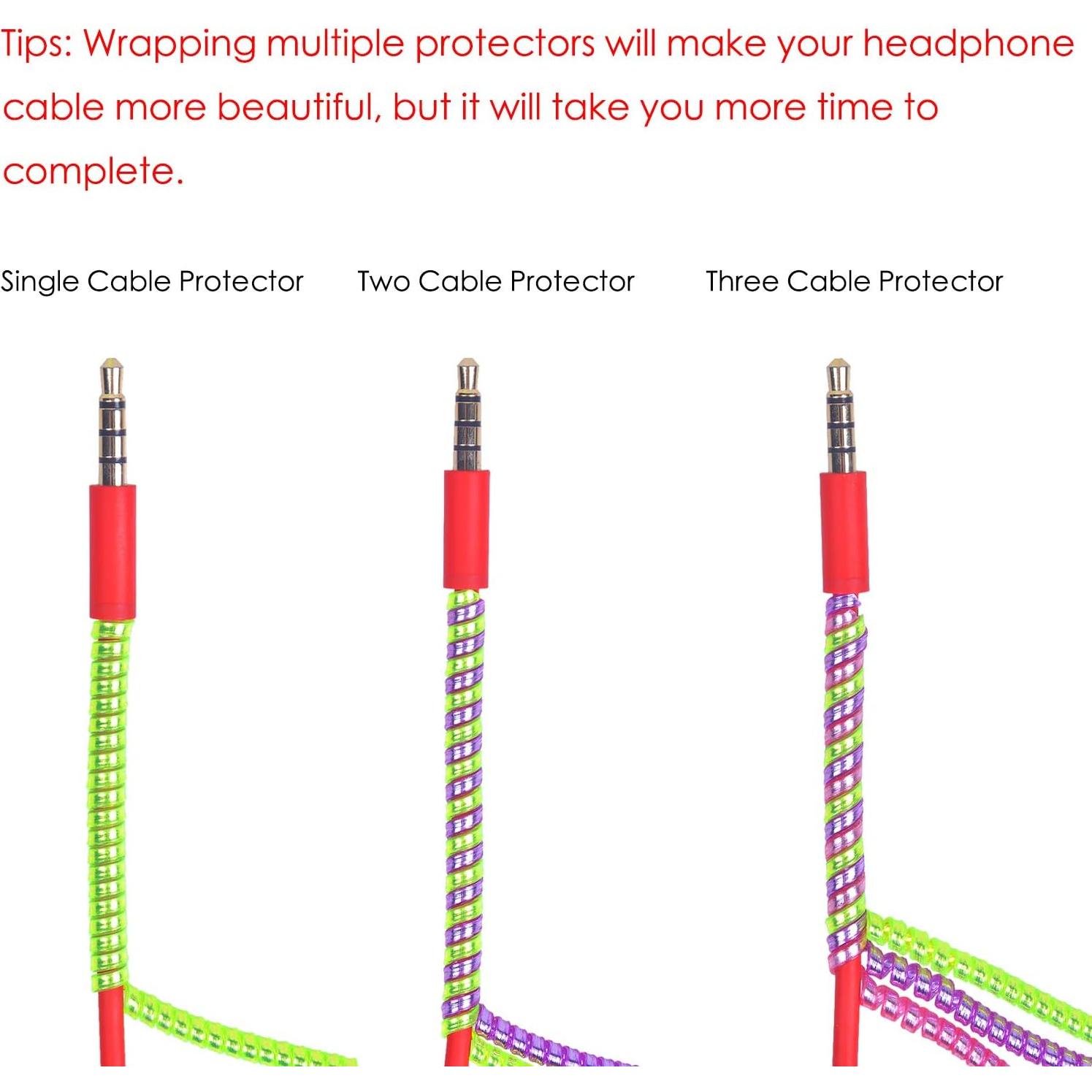 Protector de Cable Rancco 8 Pcs 120cm Multicolor para Mascotas