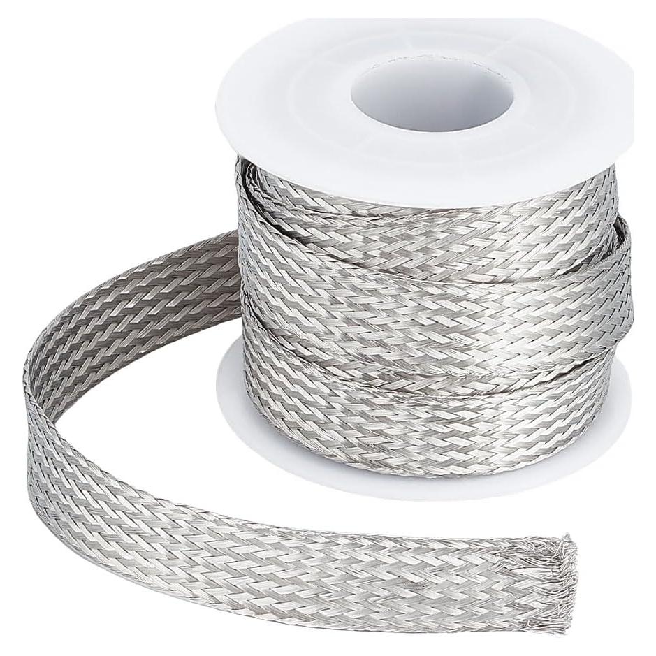 Manga de Cable Trenzado Expandible UNICRAFTALE 4m 12mm Acero Inoxidable