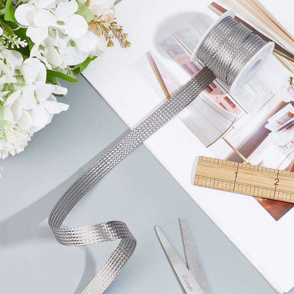 Manga de Cable Trenzado Expandible UNICRAFTALE 4m 12mm Acero Inoxidable