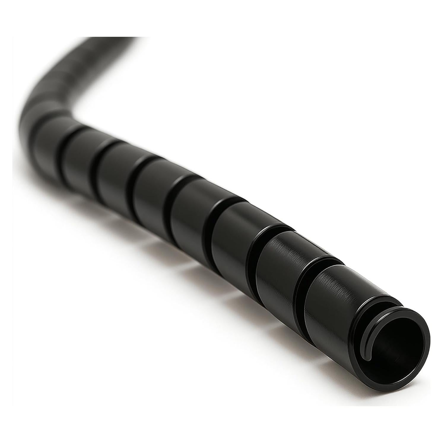 Envoltura Espiral Pesada Electriduct 50 Pies HDPE Negro