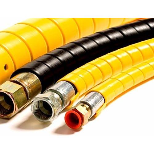 Envoltura Espiral Pesada Electriduct 50 Pies HDPE Negro