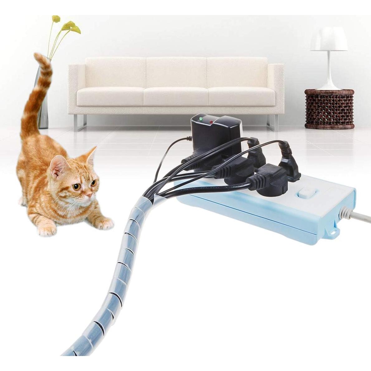 Envoltura Espiral para Cables XHF 4mm - Organizador Eléctrico