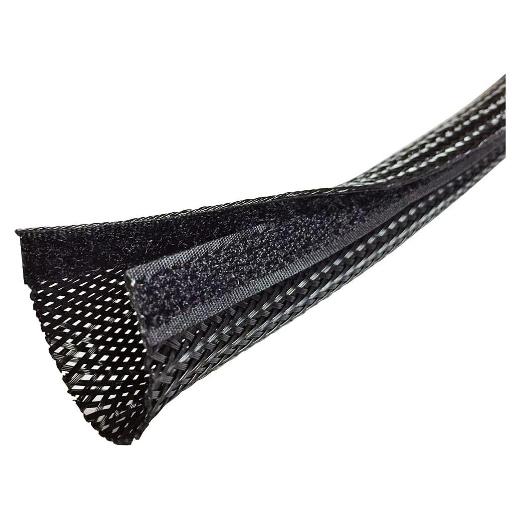 Manga Trenzada para Cables Electriduct 3" x 3.05m Negra