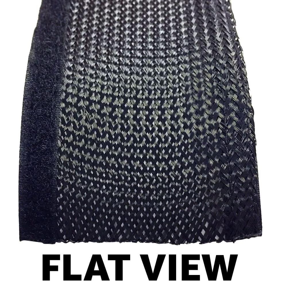 Manga Trenzada para Cables Electriduct 3" x 3.05m Negra