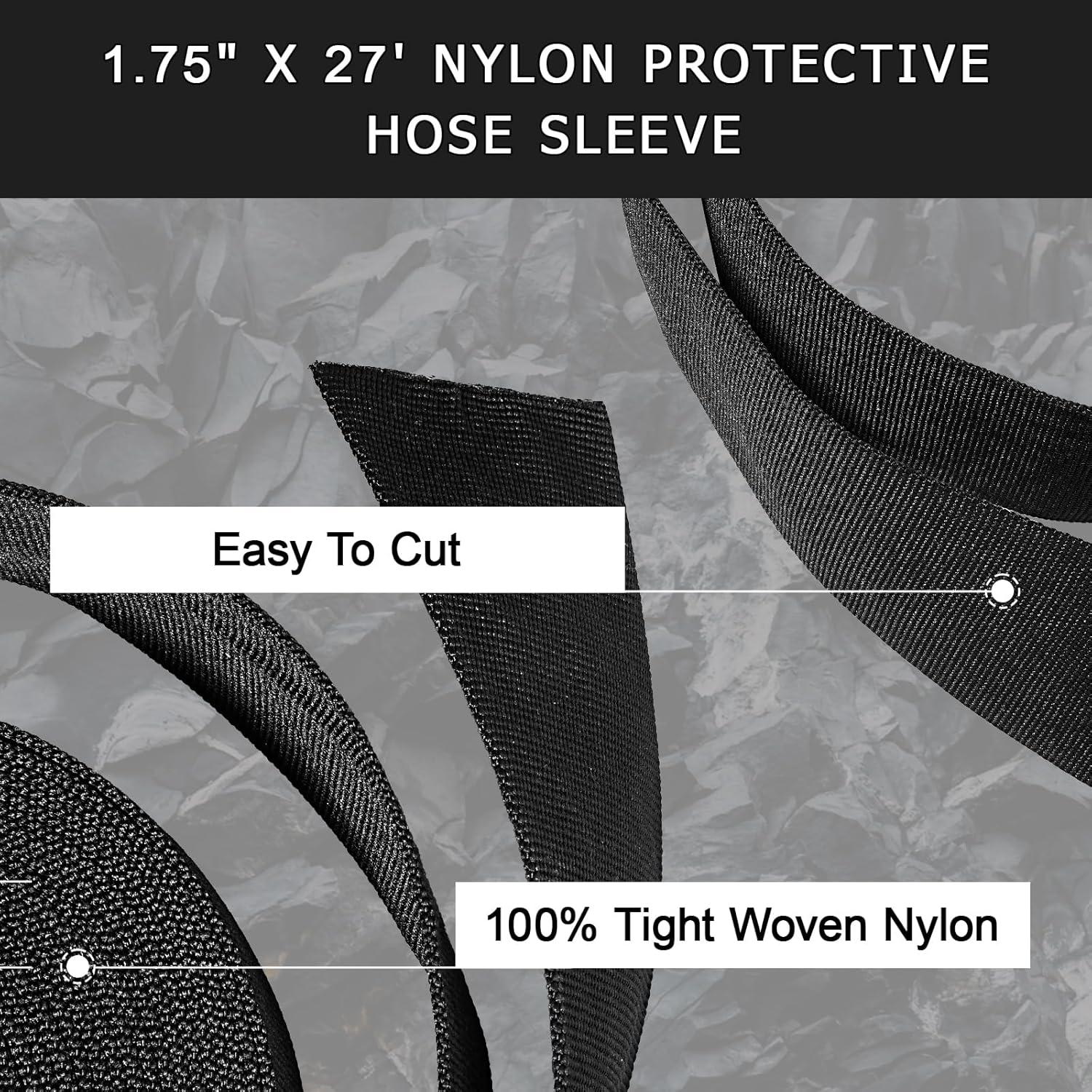 Manga Protectora de Nylon 8.23m 1.75" ID para Cables