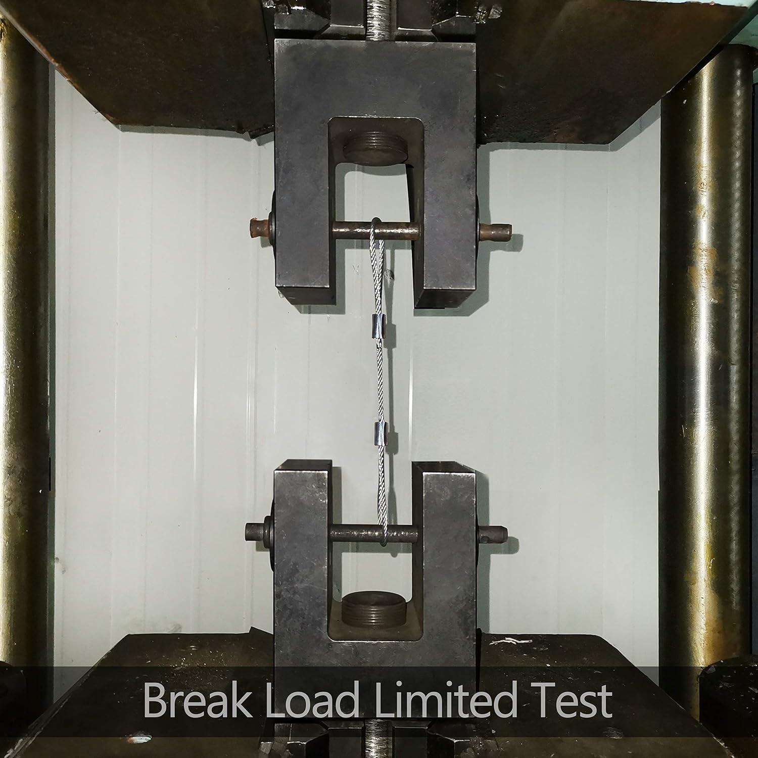 Manga de Crimpado de Aluminio HIGOOD 1/8" para Cable de Acero - 100 Pcs