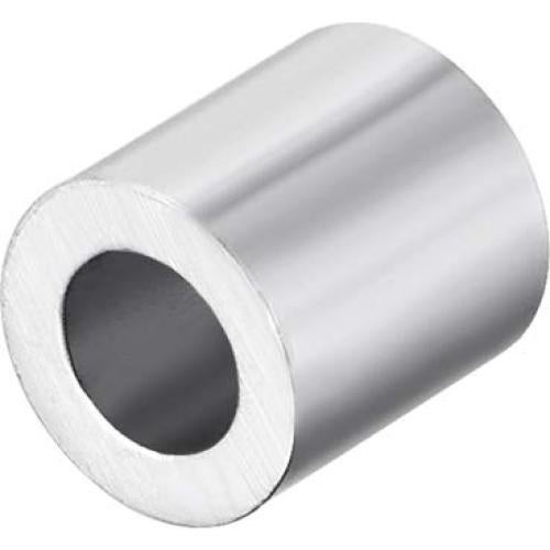 Manga de Parada de Cable Aluminio uxcell 5/32" (3.97 mm) 50 Unidades