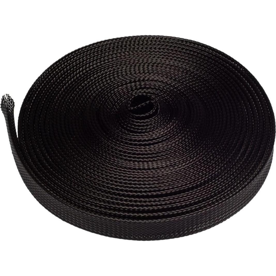 Manga Trenzada Expandible GTSE 32 pies 1/2" (1.27 cm) Negra