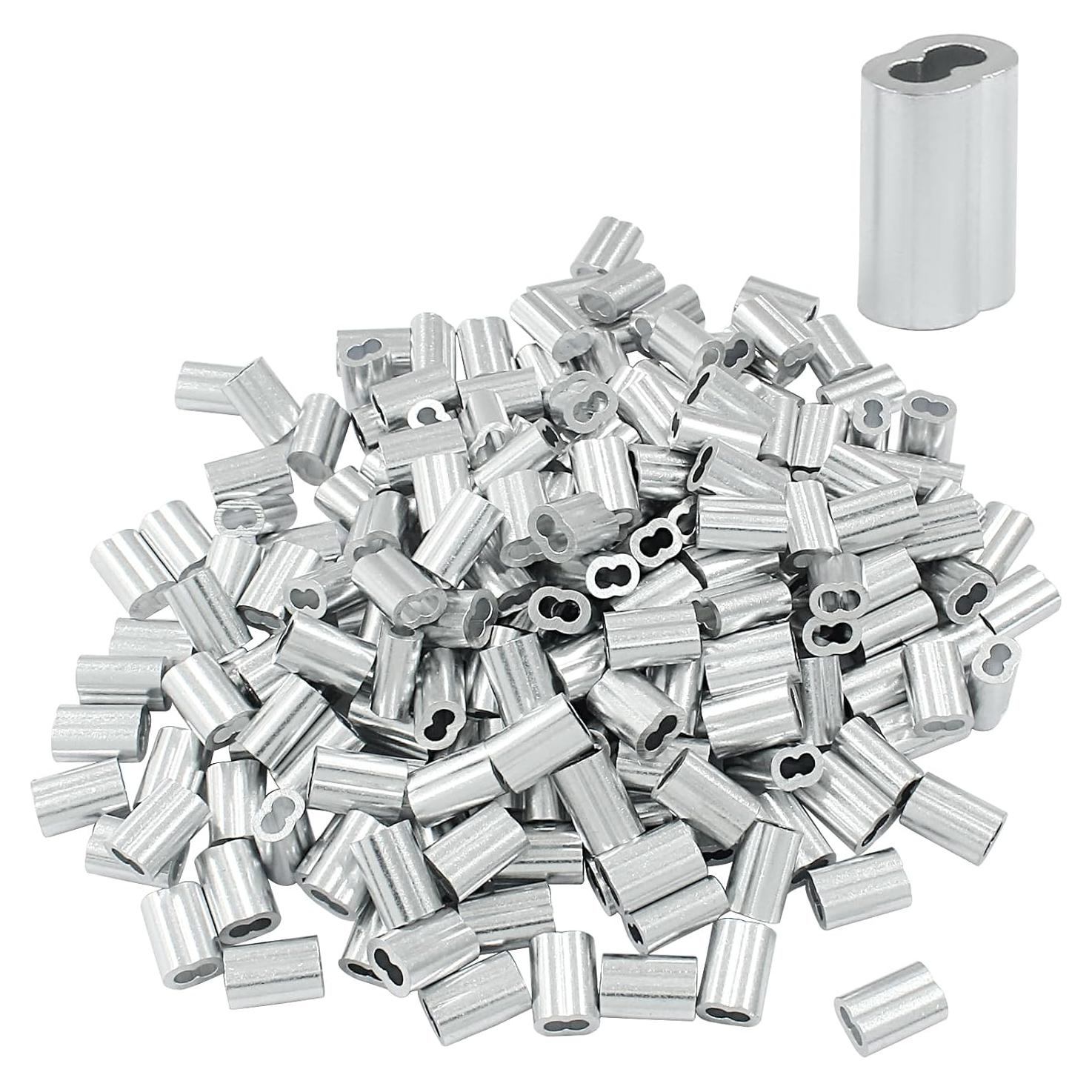 Mangas de Aluminio Crimpado Murtenze 250 Pcs 1.5mm