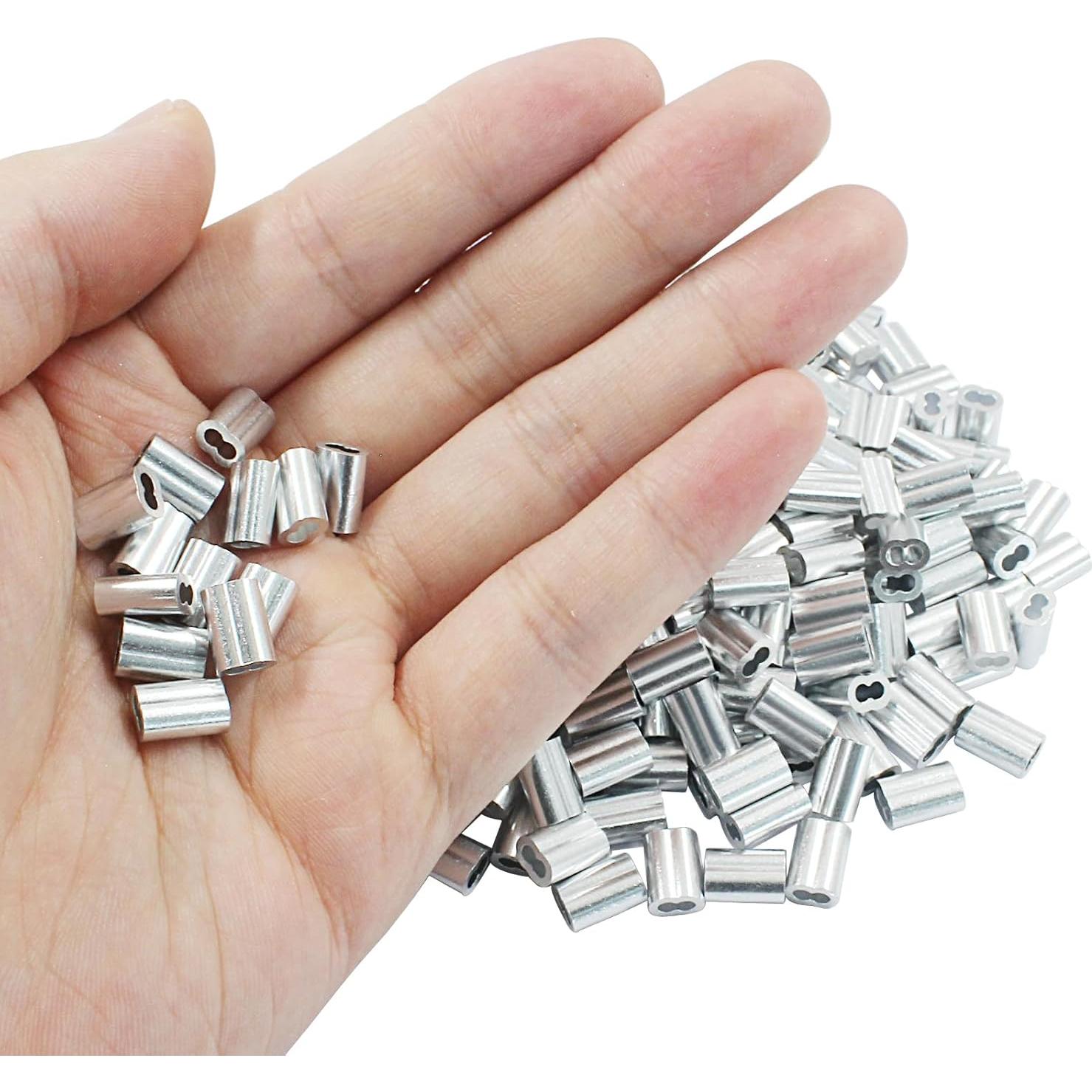 Mangas de Aluminio Crimpado Murtenze 250 Pcs 1.5mm