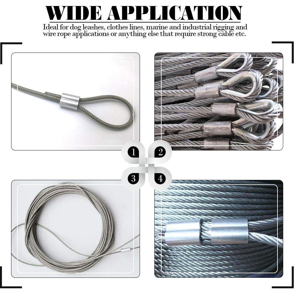 Kit de Surtido de 315 Piezas de Manguitos de Aluminio Glarks