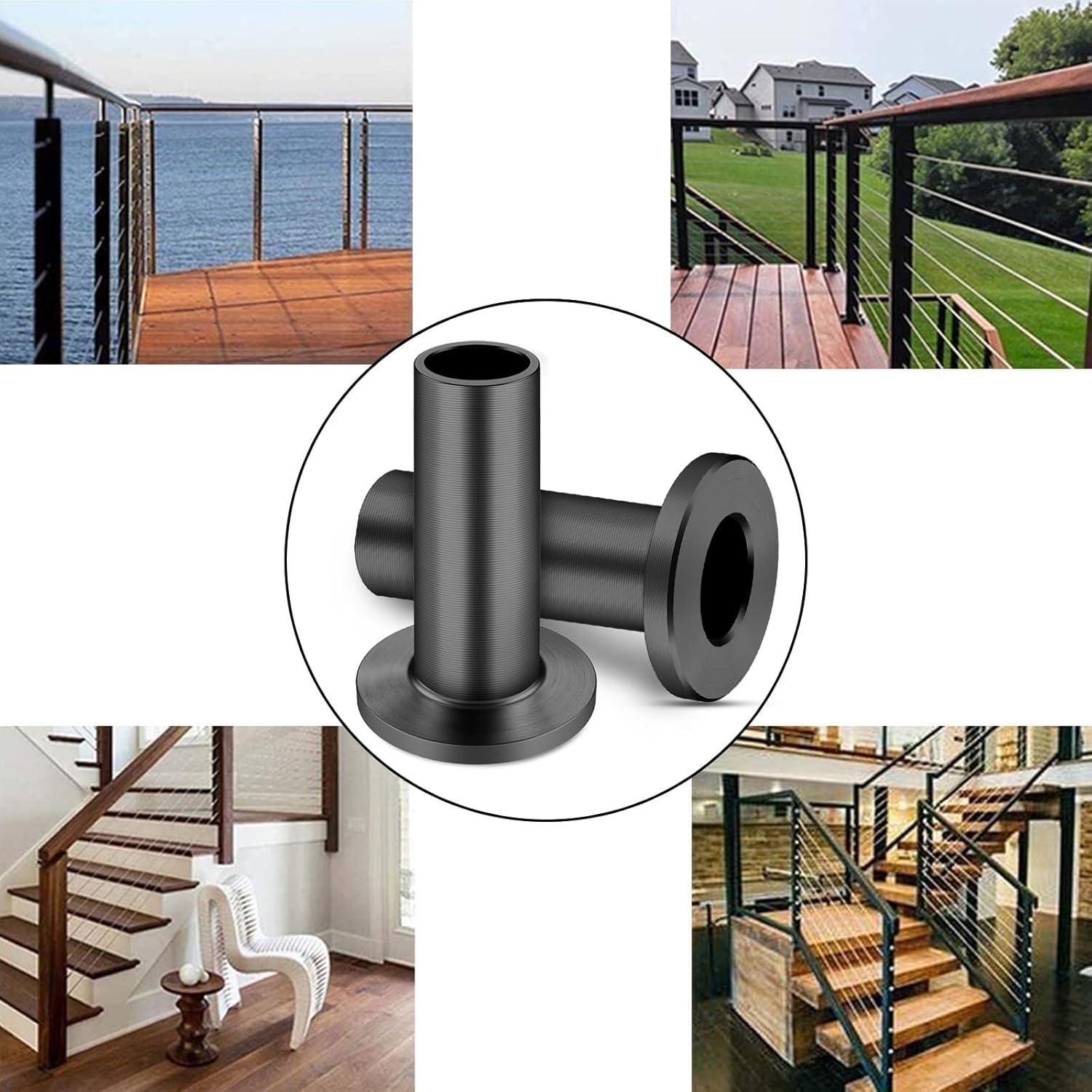 CKE 40 Mangas Protectores Acero Inoxidable T316 Negras 3 tamaños