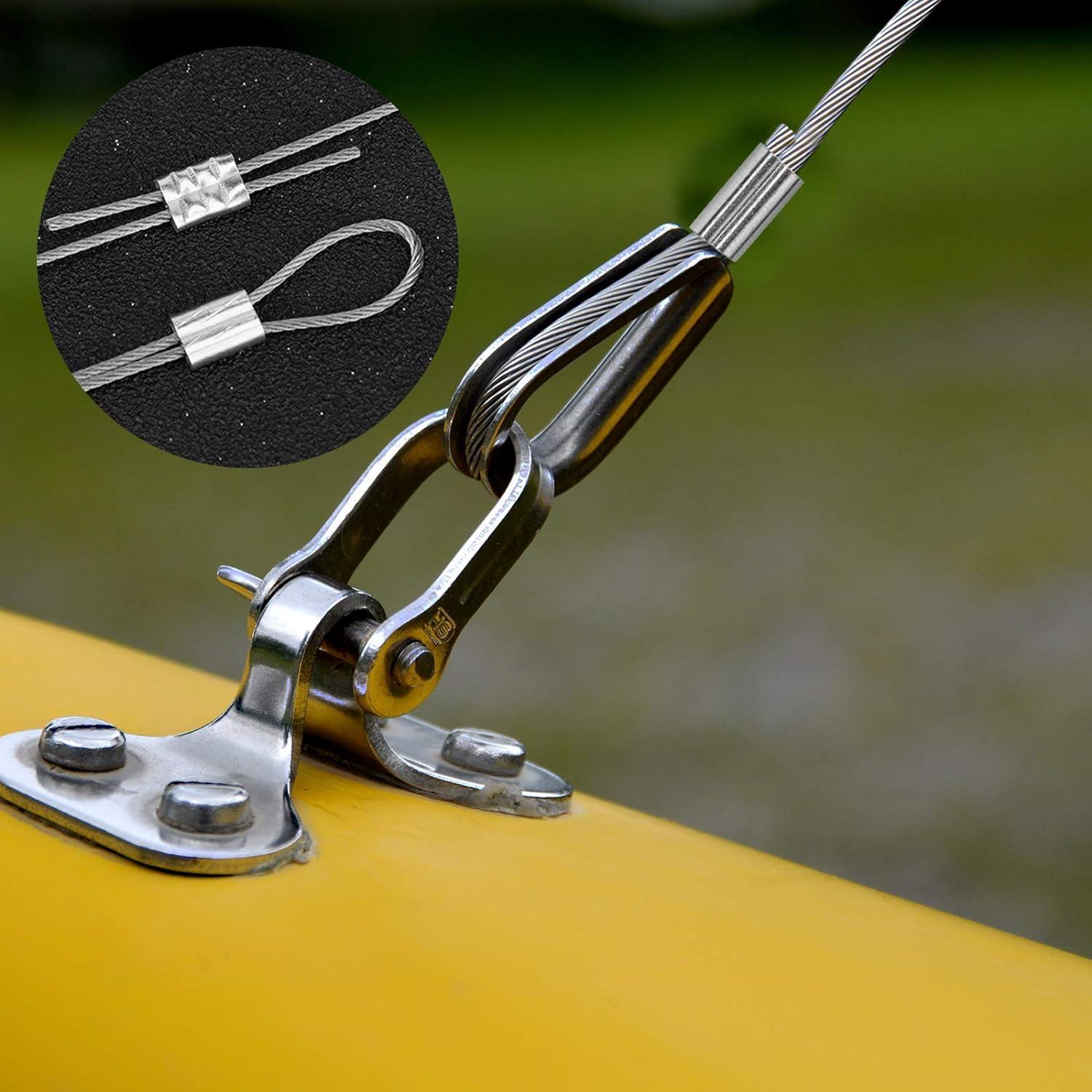 Manguitos de Crimpado de Aluminio YAMASO 200pcs 1.6mm