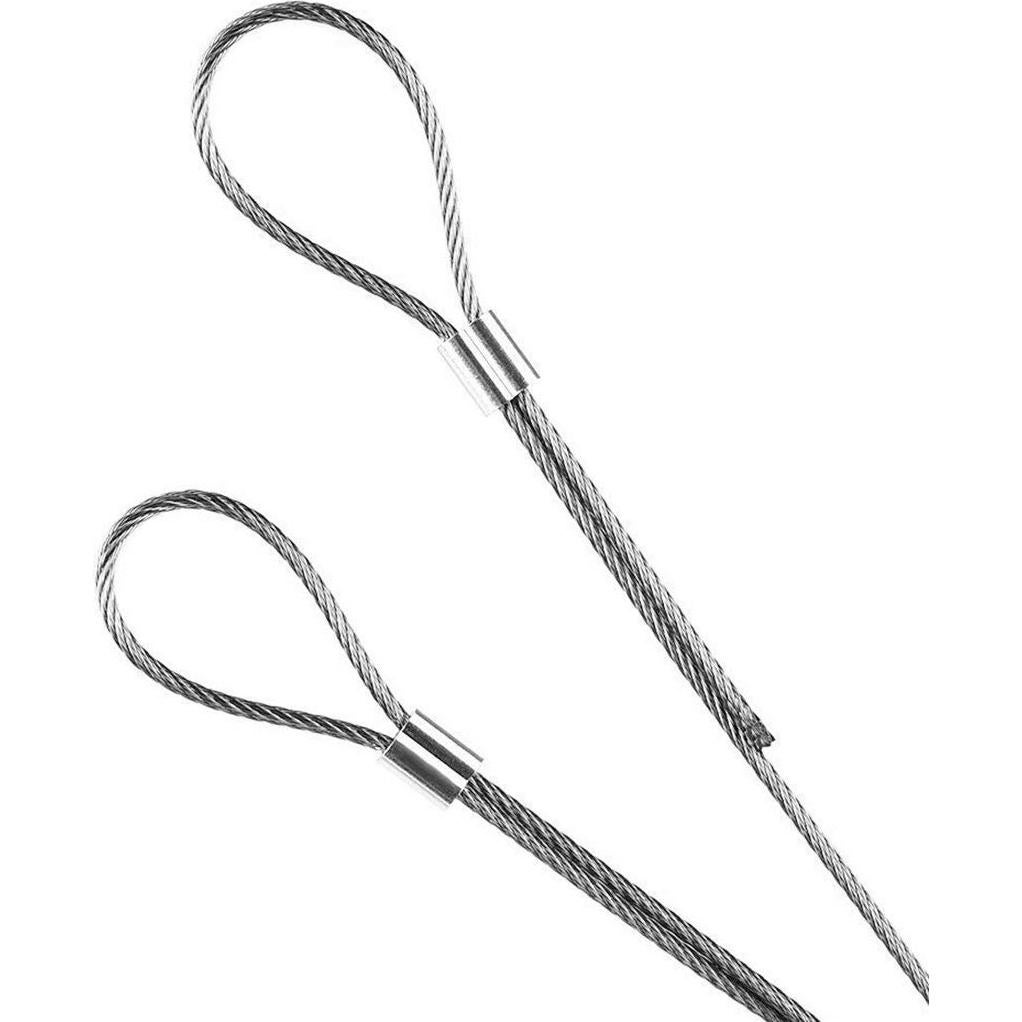 120 Piezas Manga de Aluminio para Cable de Acero 2.5mm Ohaha