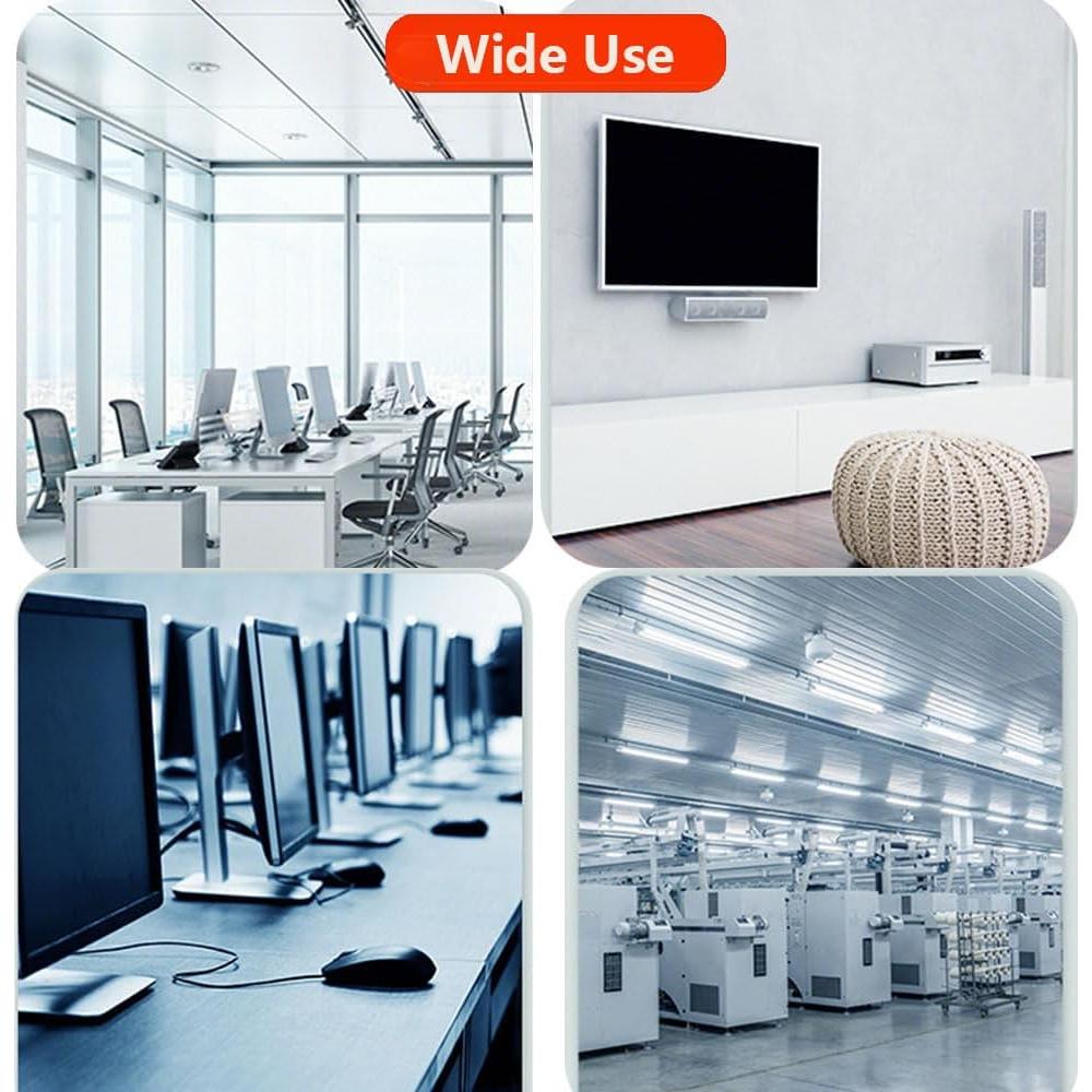 Envoltura de Cable Espiral Lhazemu 10m 8mm Blanca Organizador