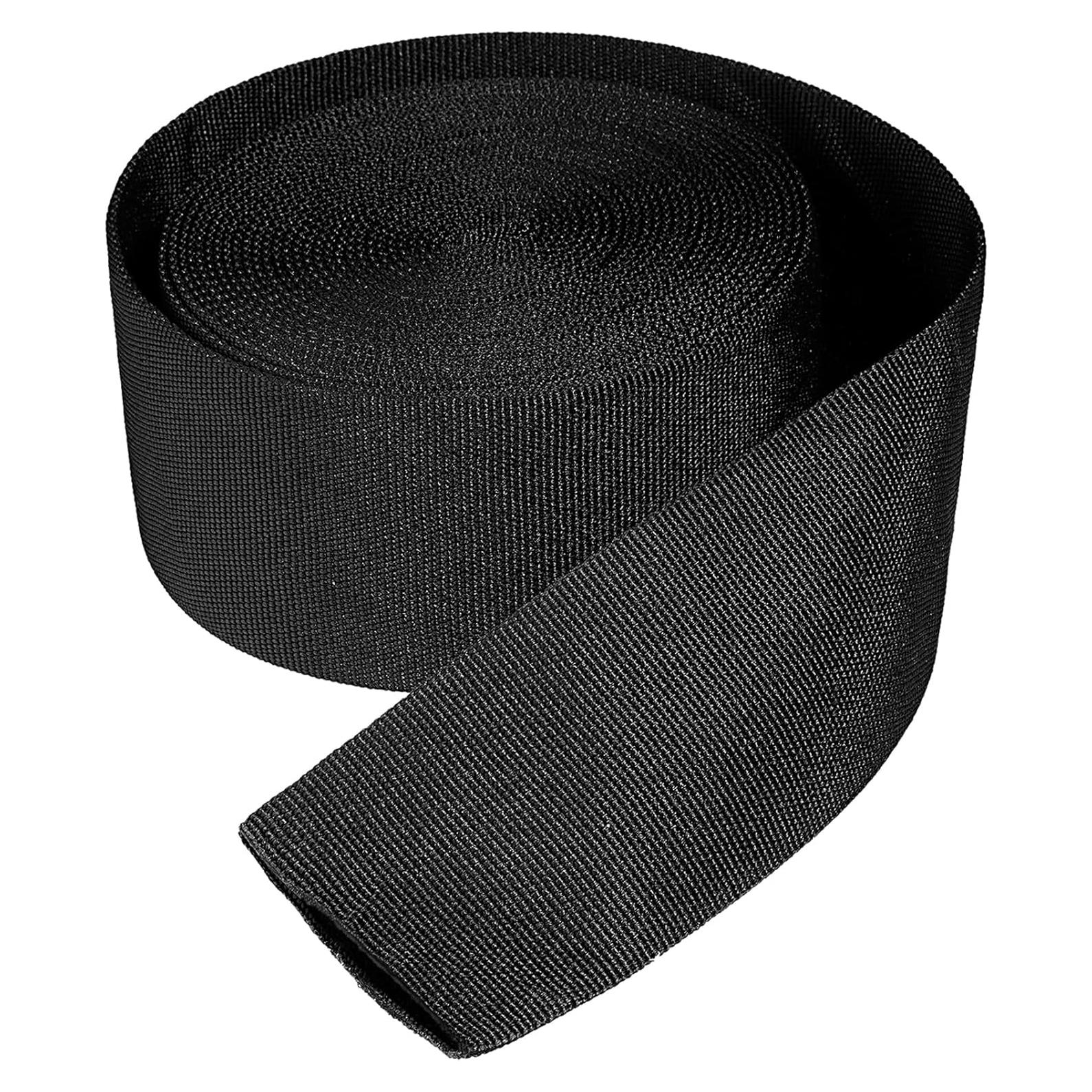 Manga Protectora de Manguera de Nylon DihZoks 2.5" x 7.62m Negro