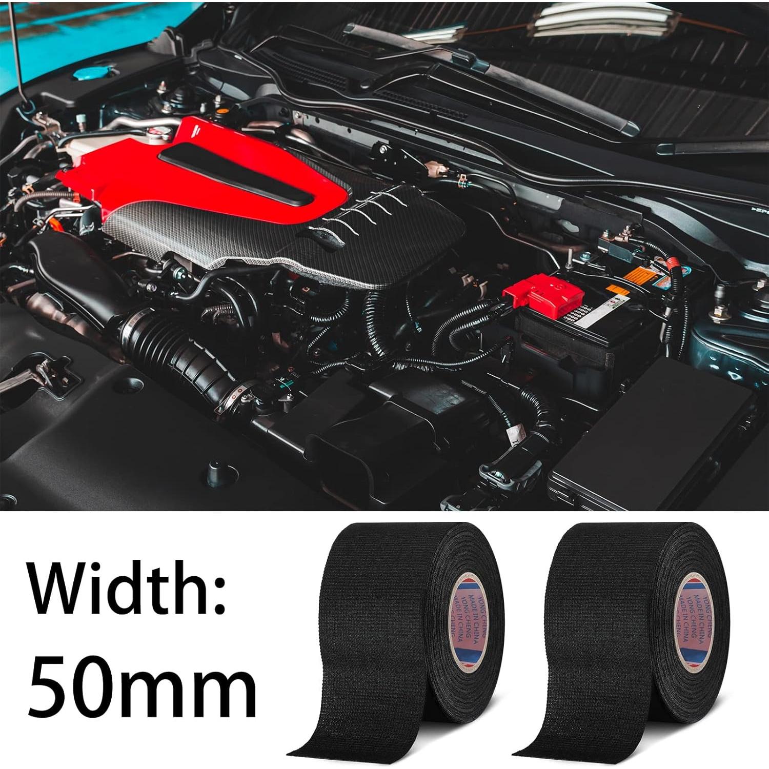 Cinta de Tela para Arneses de Alambre Outus 5 cm x 15 m - 2 Rollos