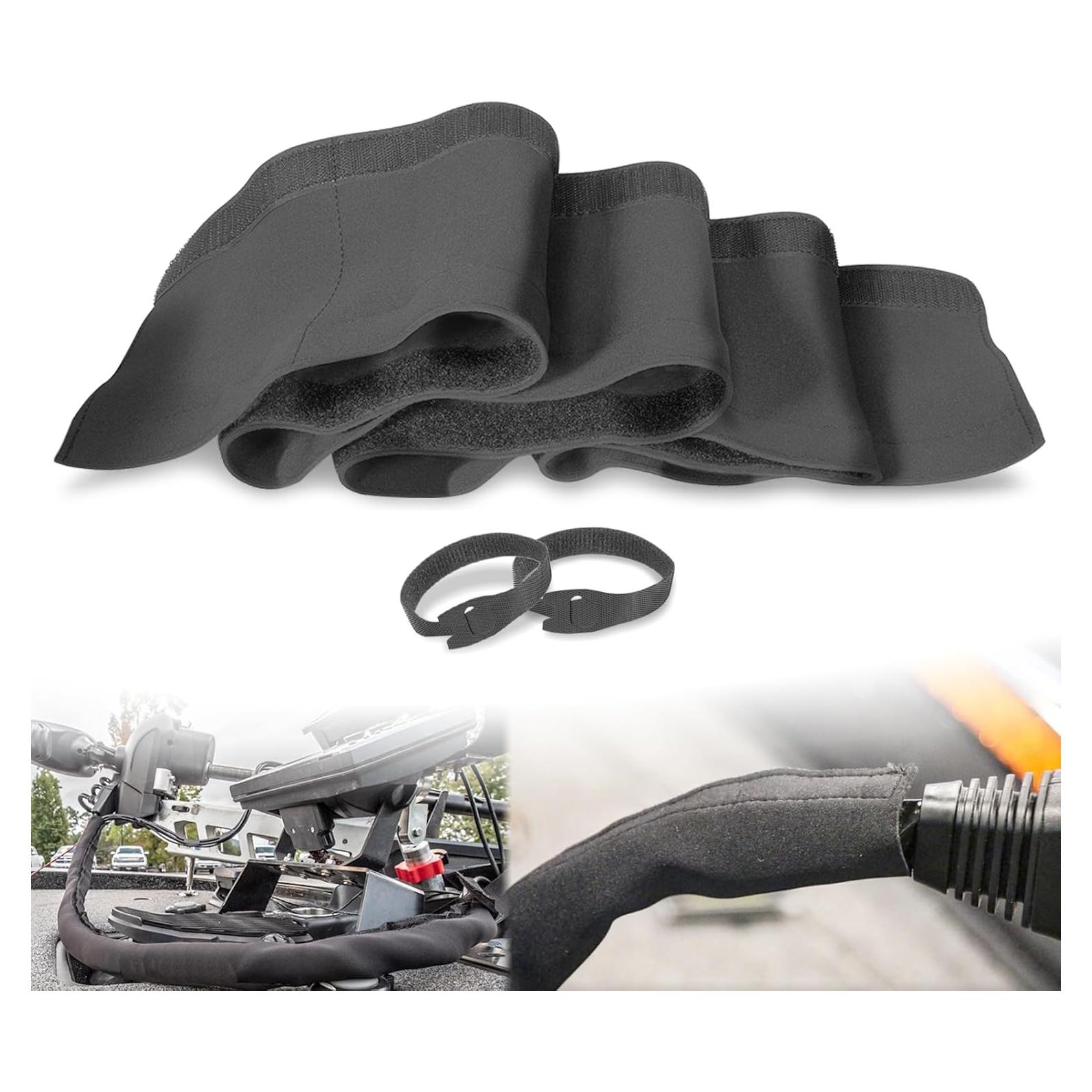 Manga Organizador de Cables Camoo 152.4 cm Neopreno Negro