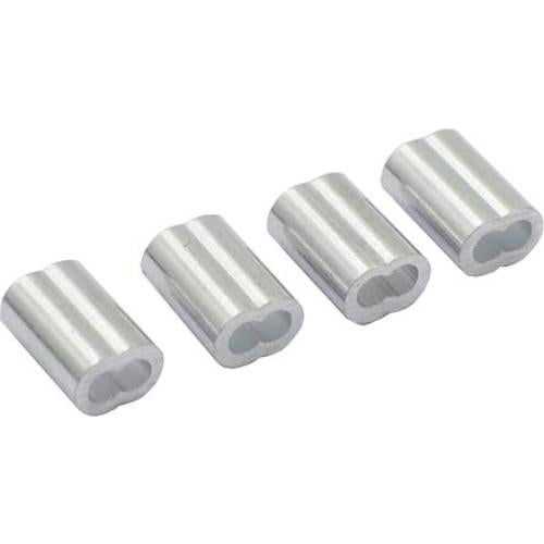 200pcs Manguitos de Aluminio DGOL 5/64" (2mm) para Cable de Acero