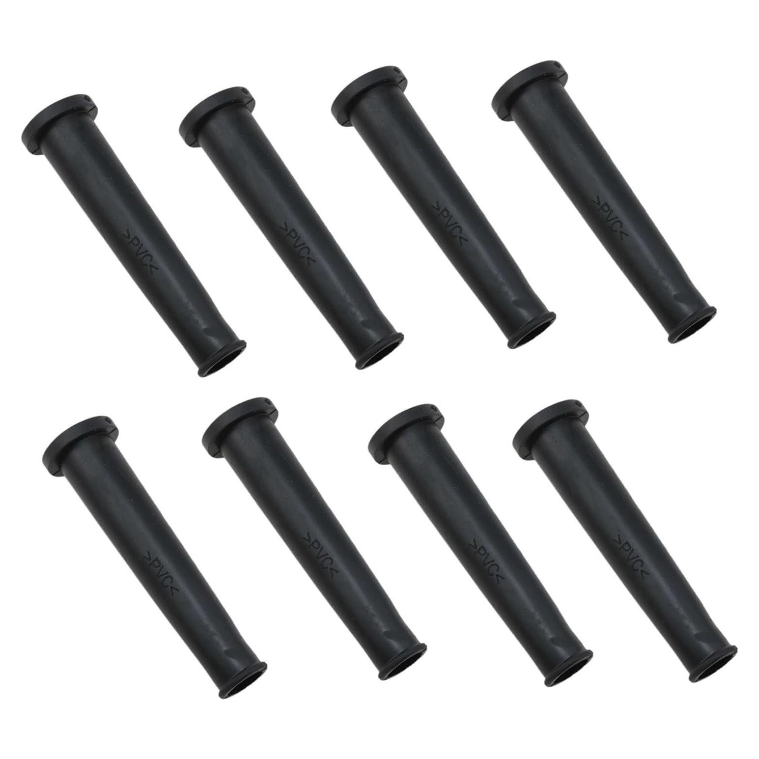 Manga de Cable Protector PVC 8PCS Meuey Lyot 72.5mm Negro