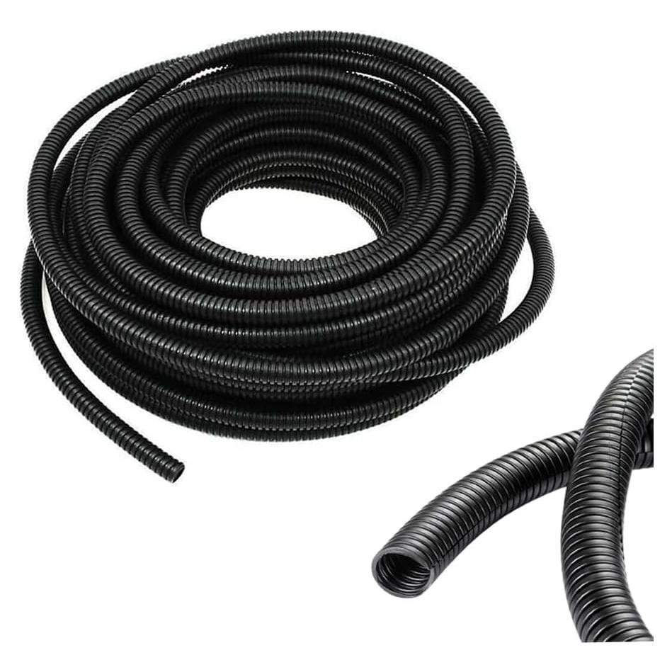 Manguera de Alambre Dividido 1/2" HSWC-TERMINAL 10m Negra