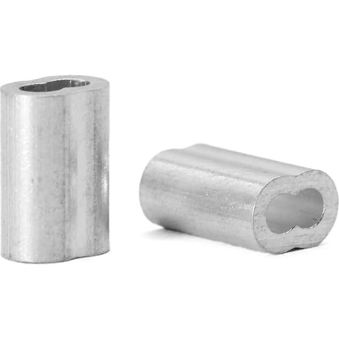 Mangas de Crimpado de Aluminio HENGTONG 200PCS M1.5 1.5mm