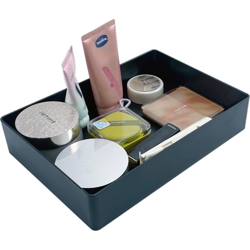 Organizador de Escritorio Rectangular Amazon Basics Negro 23.9x17cm