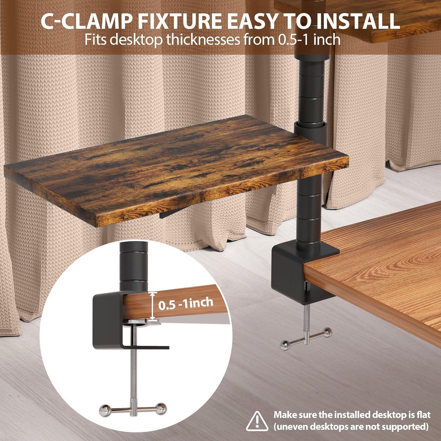 Estante de Escritorio PawsWhirl 3 Niveles Ajustable 14.97 kg