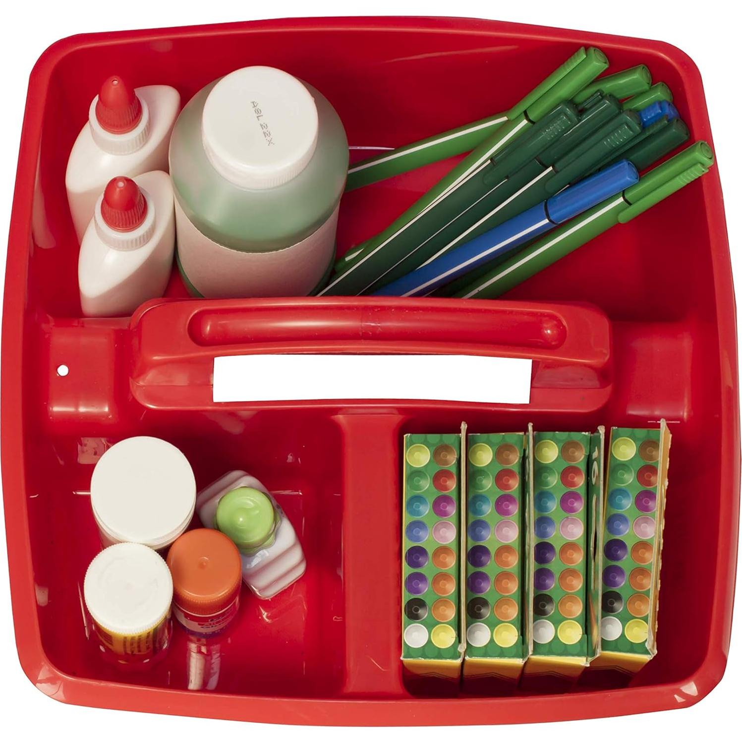 Caddy Pequeño Storex, 6 Unidades, 23.5 cm, Colores Variados