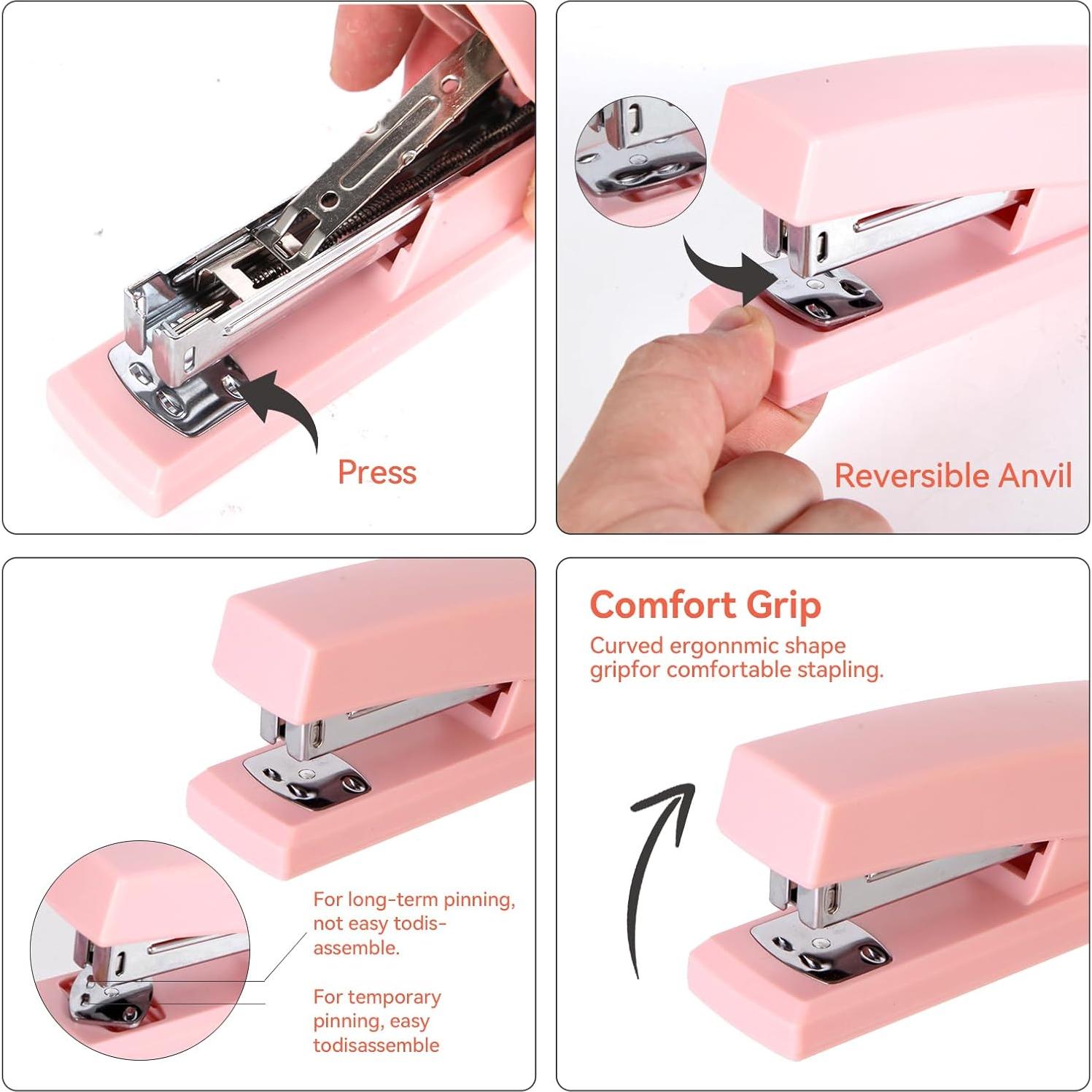 Organizador de Escritorio Rosa yuun con Accesorios de Oficina